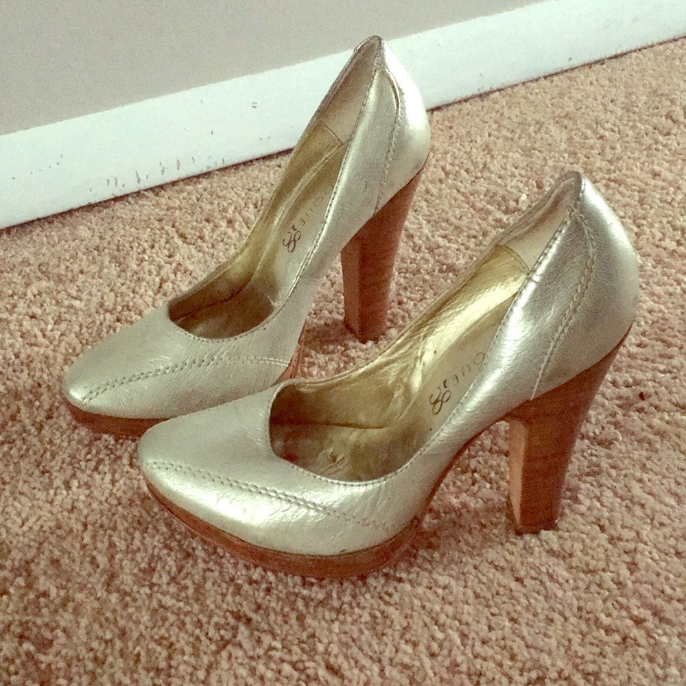 Vintage Wooden Heel
